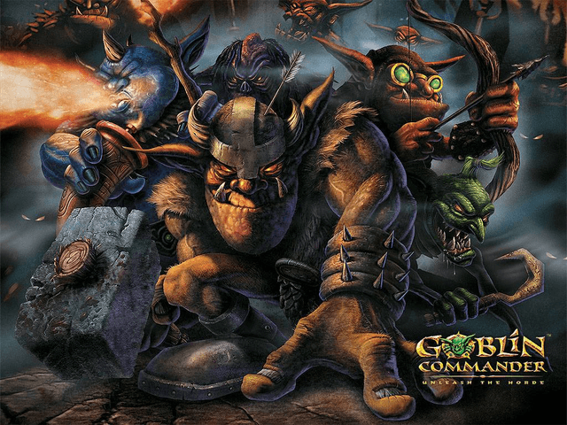 Goblin Commander: Unleash the Horde title screen for Xbox